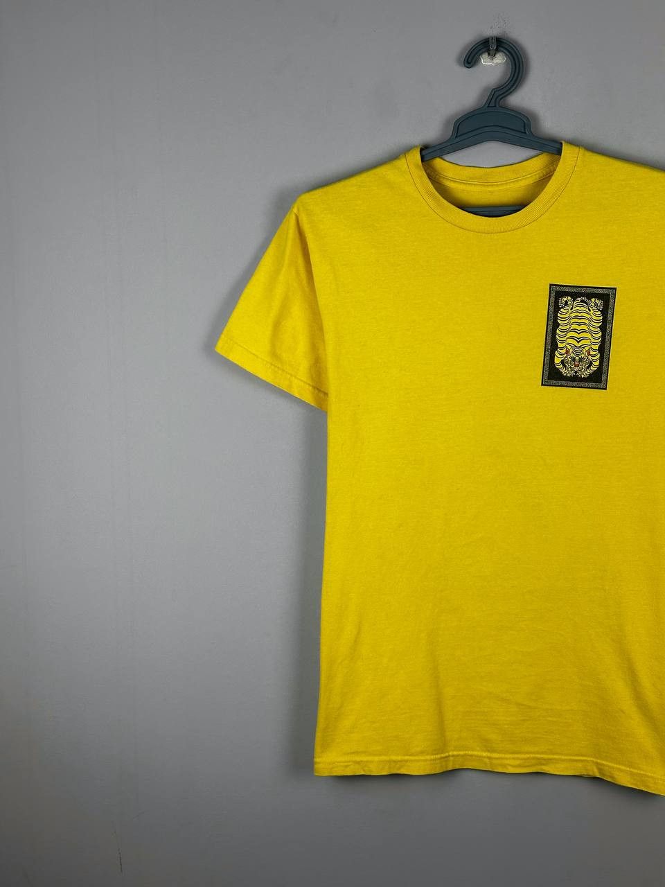 A.LAB A.Lab Streetwear Yellow Tiger Print T Shirt Size US M / EU 48-50 / 2 - 3 Thumbnail
