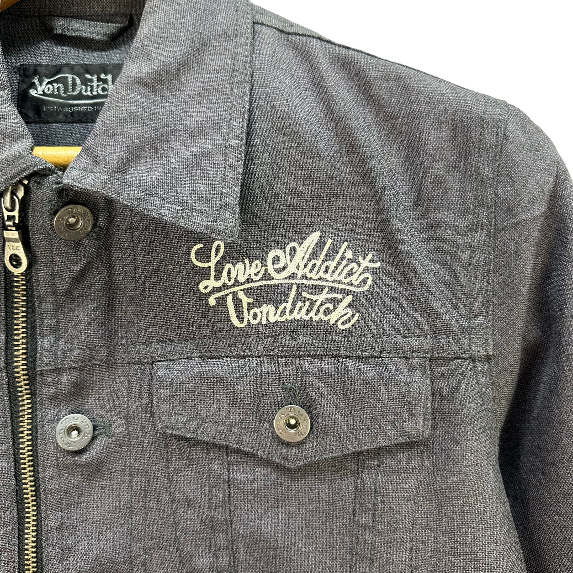 Von Dutch VON DUTCH EMBROIDERED BIG LOGO JACKET #7682-164 Size US M / EU 48-50 / 2 - 3 Thumbnail