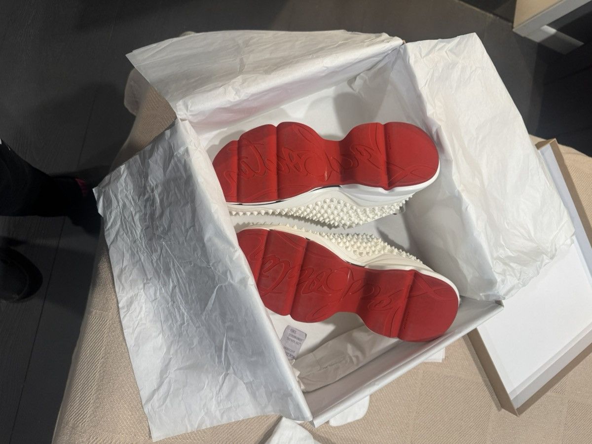 Christian Louboutin White Christian Louboutin Sneakers Size US 7 / IT 37 - 3 Thumbnail