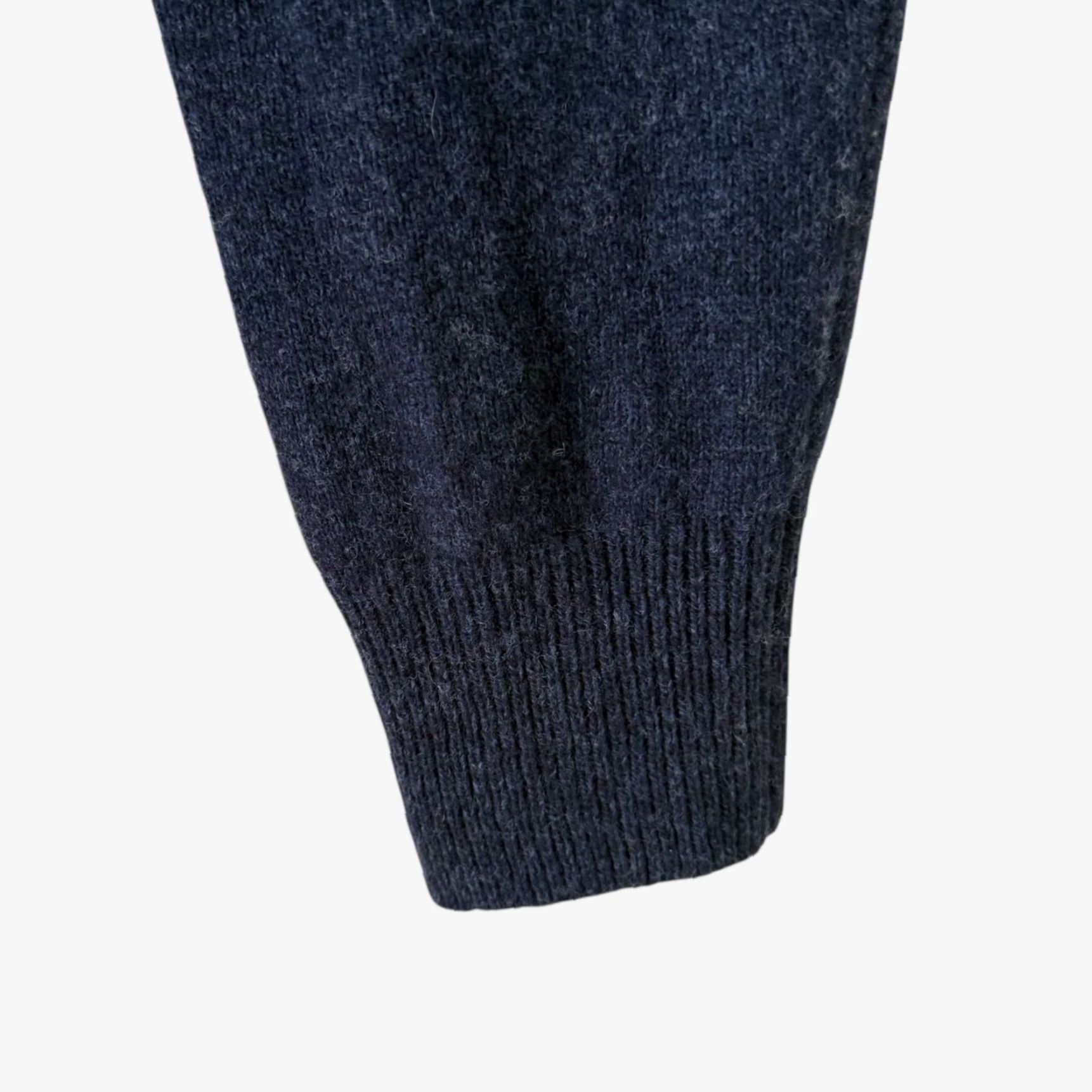 J.Crew VINTAGE J.Crew Men's Sweater Pullover Wool-Blend Shawl Collar Blue Fall Winter Casual Classic Medium Size US M / EU 48-50 / 2 - 7 Thumbnail