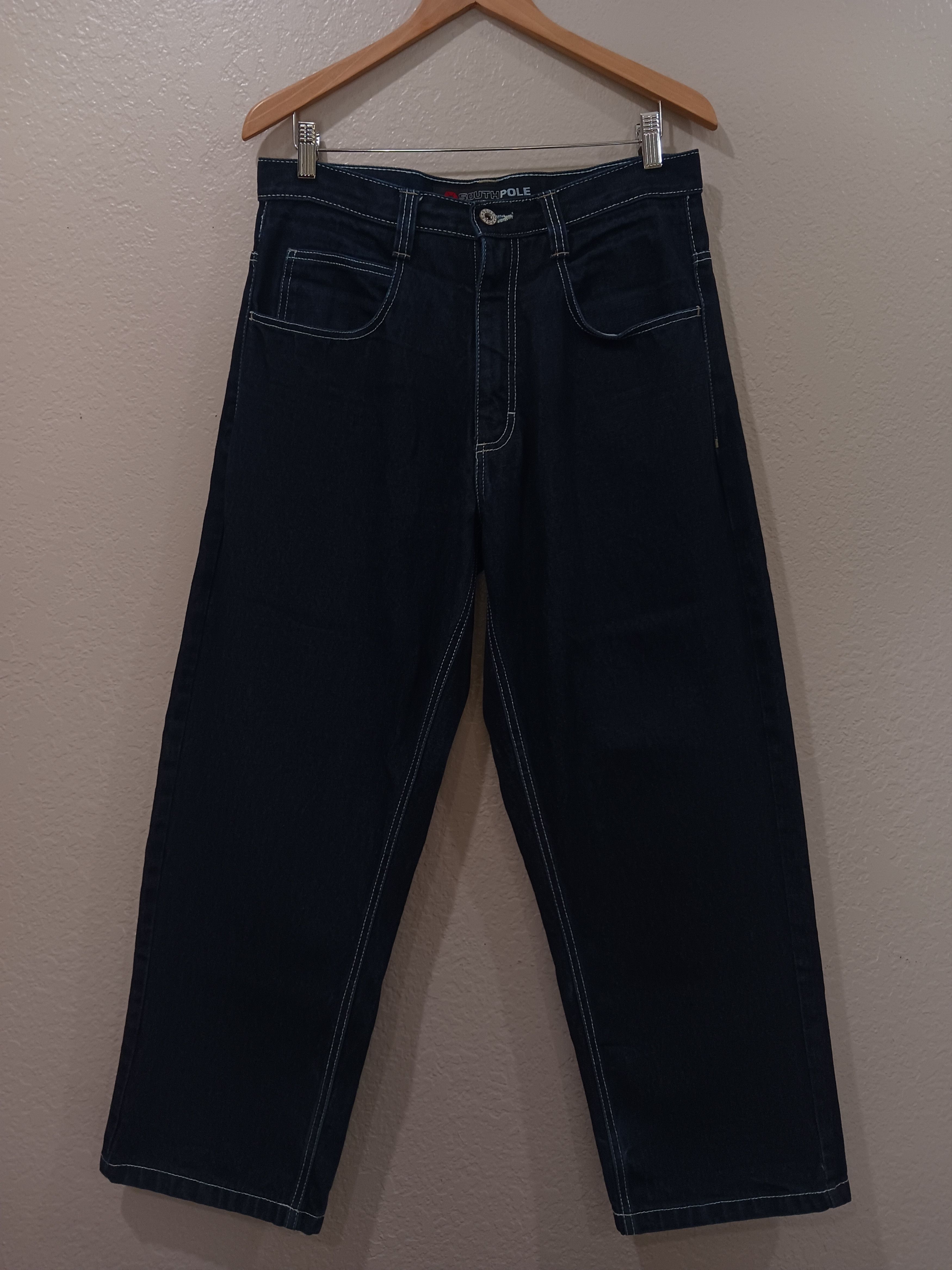 Southpole Southpole Authentic Collection Baggy Vintage Denim Jeans Size US 32 / EU 48 - 1 Thumbnail