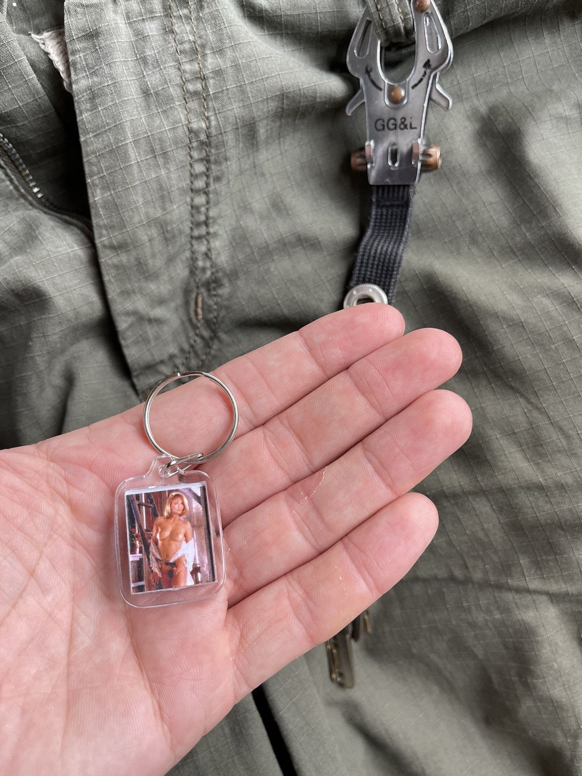 Vintage Vintage Keychain nude Girl 18+ Hysteric key ring Size ONE SIZE - 2 Thumbnail