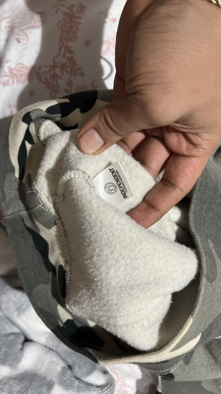 Anti Social Social Club ASSC SNOW CAMO HOODIE *BLUE FONT* Size US M / EU 48-50 / 2 - 6 Thumbnail