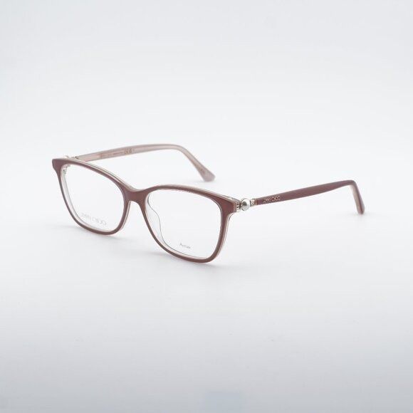 Jimmy Choo Jimmy Choo JC377 0Y9A 00 Eyeglasses Pearlized Nude 53mm Size ONE SIZE - 1 Thumbnail