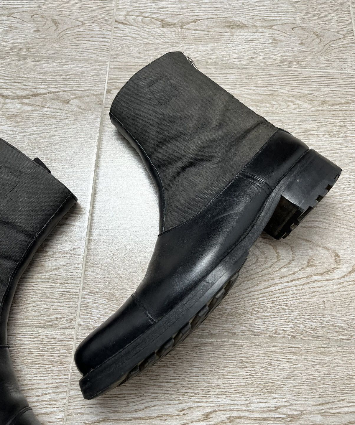 Miu Miu Miu Miu Leather Ankle Zip Guidi Style Boots 00s Size US 9.5 / EU 42-43 - 5 Thumbnail