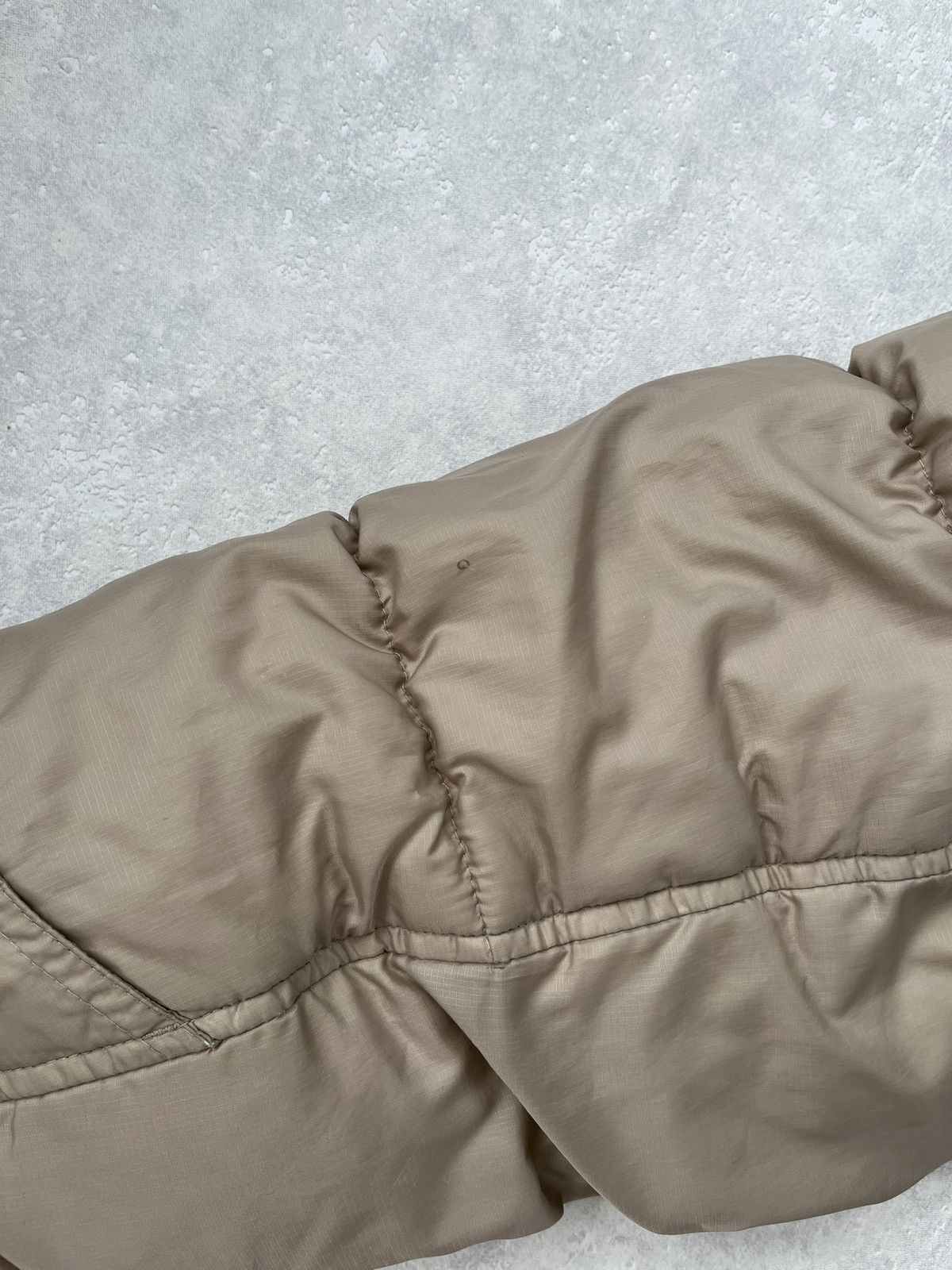 Nike × Vintage 90s Nike Swoosh Vintage Y2K Oversized Puffer Hooded Jacket Size US XL / EU 56 / 4 - 8 Thumbnail