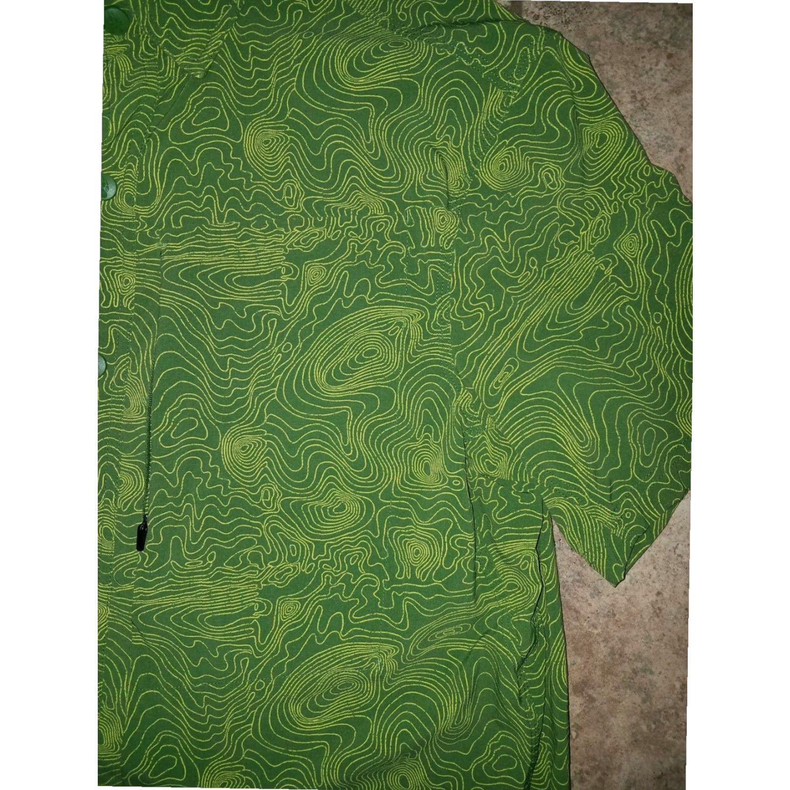Vintage Alaskan Hardwear Duluth Trading Company Mens Green Snap Button Fishing Shirt M Size US M / EU 48-50 / 2 - 3 Thumbnail