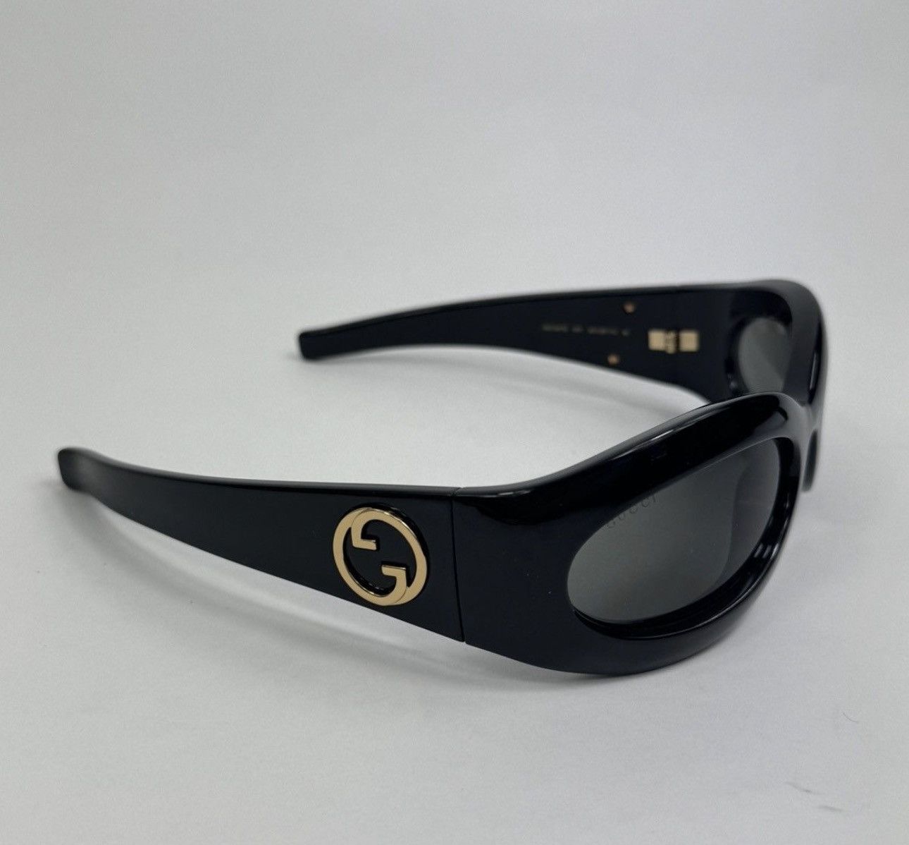 Gucci GUCCI LOGO SQAURE TINTED SUNGLASSES Size ONE SIZE - 3 Thumbnail
