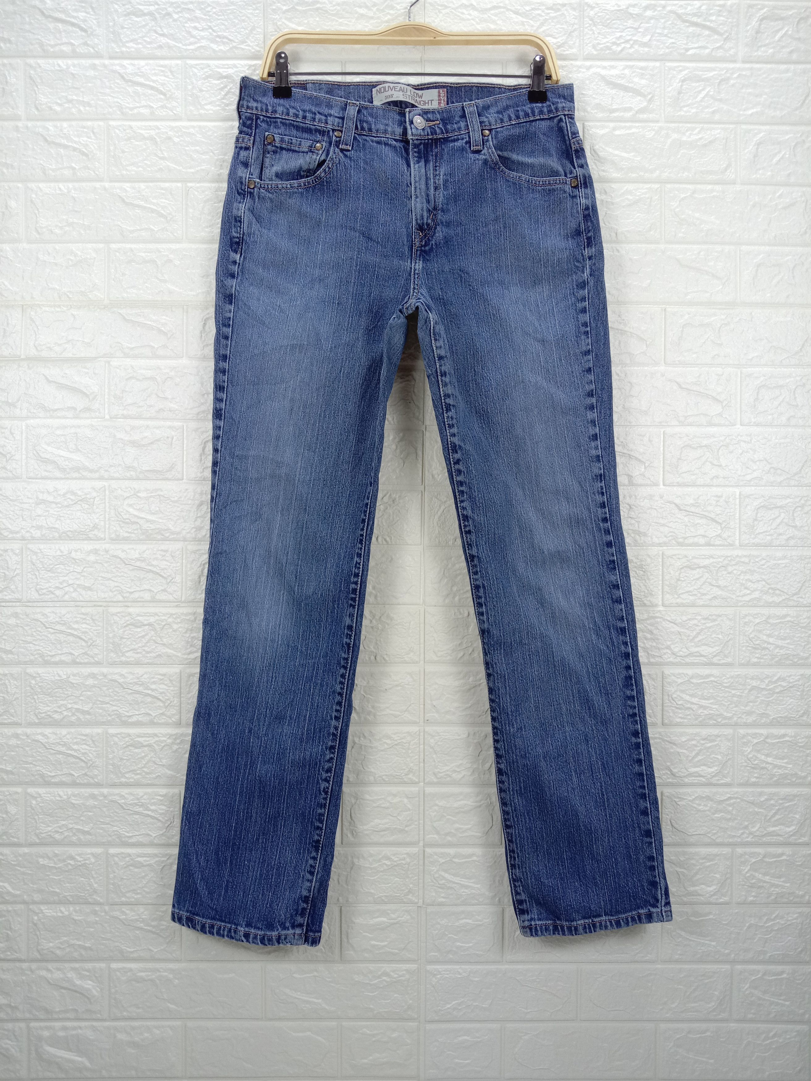 Levi's Vintage Levi's 505 Jeans Nouveau Low Straight Denim Size 31" - 1 Thumbnail