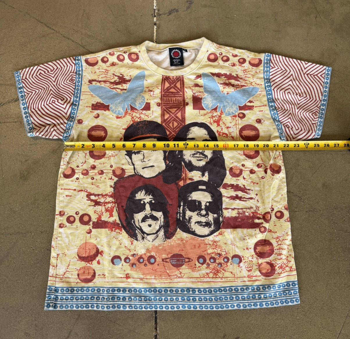Vintage Red hot chili peppers AOP Size US XL / EU 56 / 4 - 4 Thumbnail