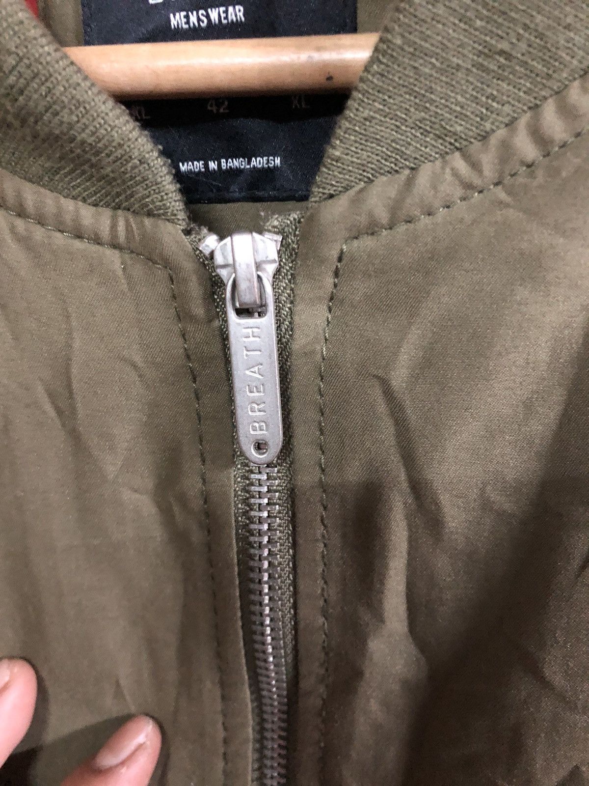 Bershka × Designer Vintage Y2K Bershka Bomber Jacket Zipper Size US XL / EU 56 / 4 - 4 Thumbnail