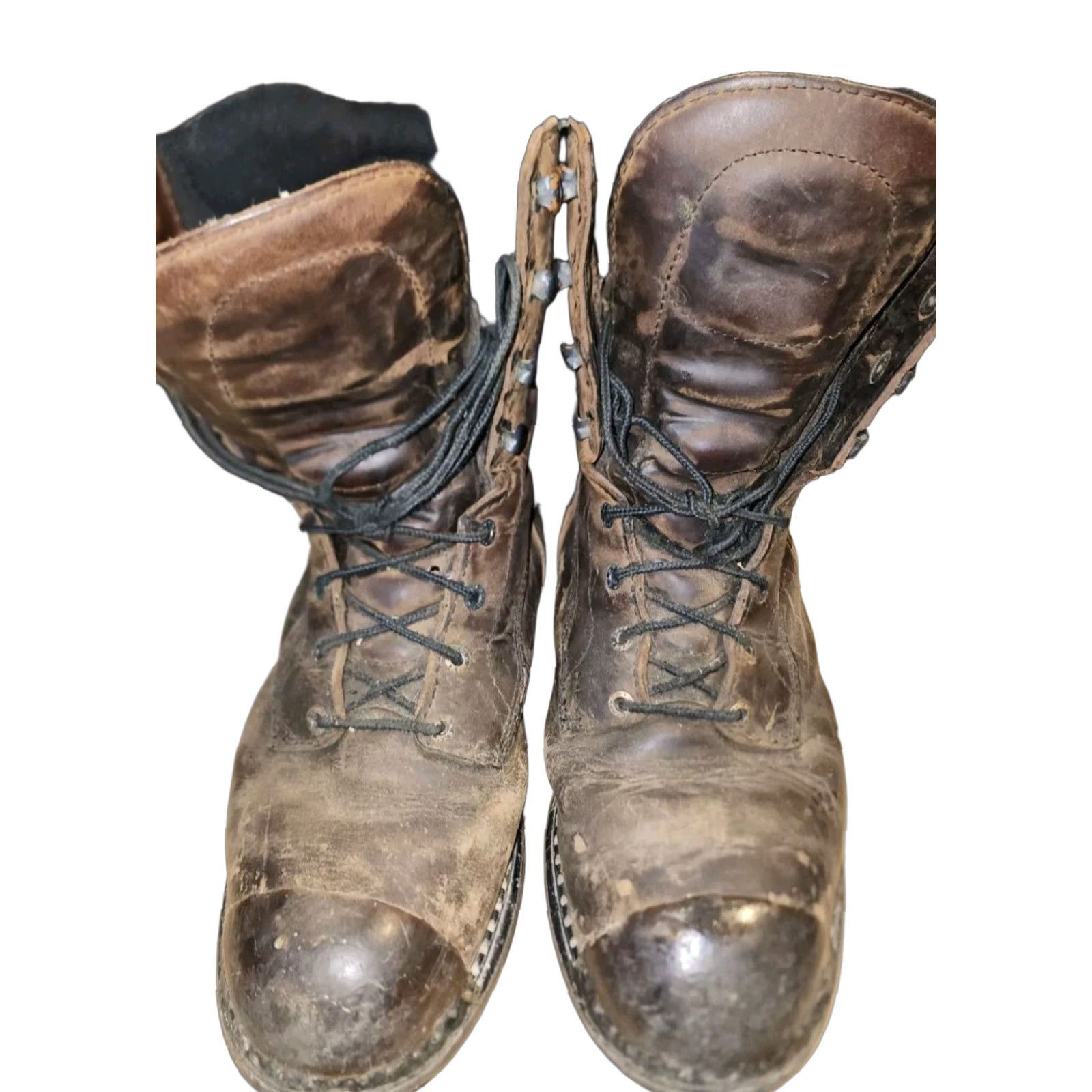 Red Wing Red Wing Shoes Boot 9.5 Mens Dyna Force 2211 Waterproof Steel Toe EH Brown Leather Work Size US 10 / EU 43 - 1 Thumbnail