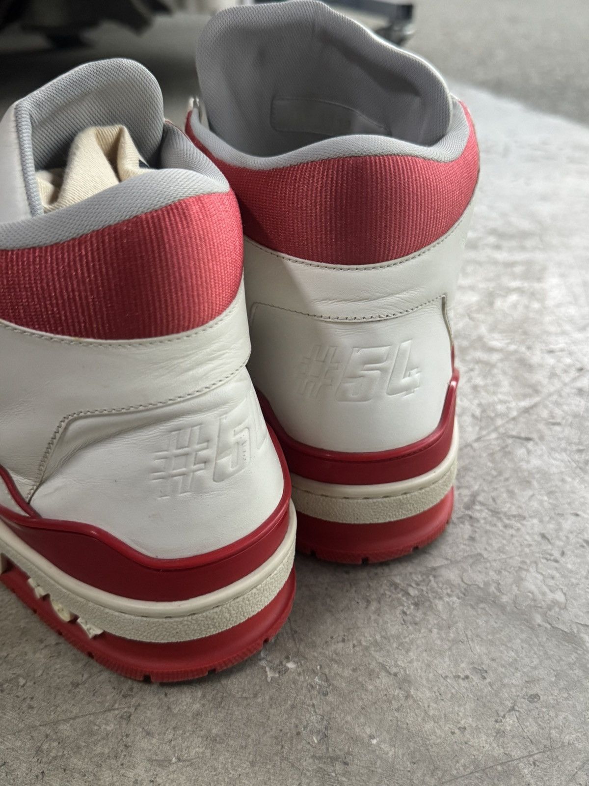 Louis Vuitton Louis Vuitton Virgil Abloh Trainers High Top Sz 11 us Size US 11 / EU 44 - 5 Thumbnail