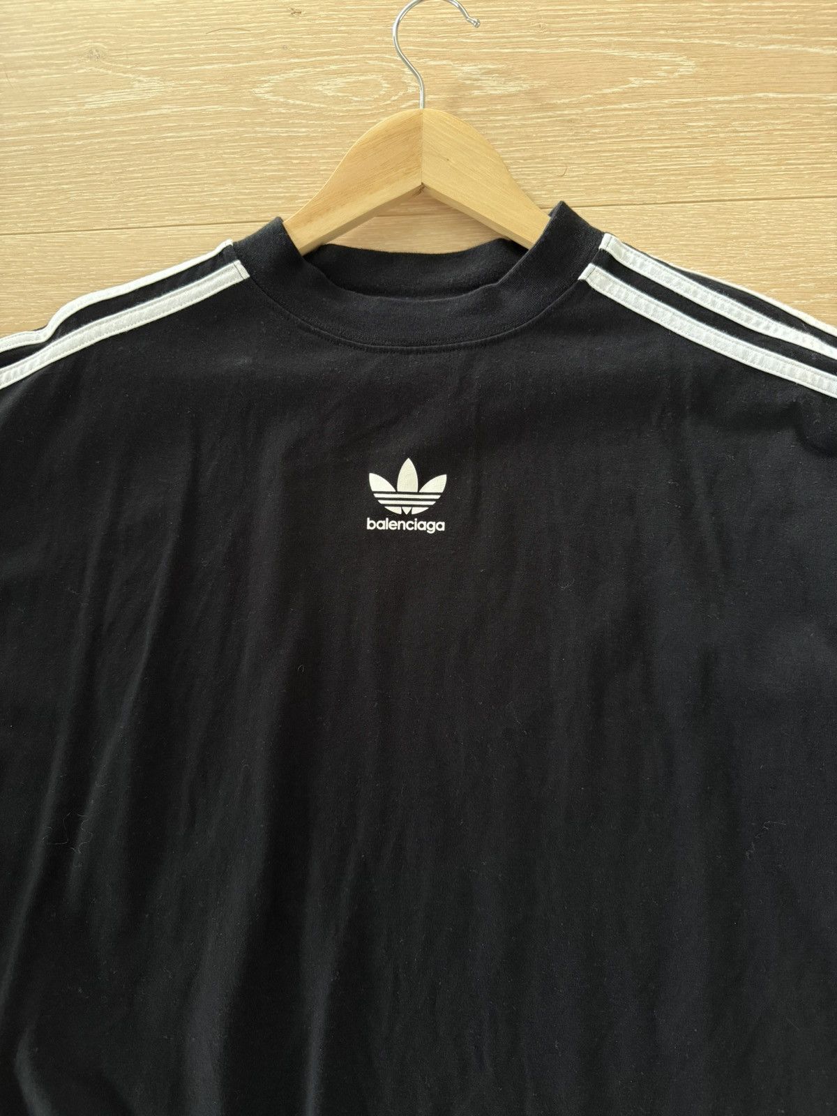 Balenciaga Balenciaga Adidas Oversized T-shirt Size US L / EU 52-54 / 3 - 2 Thumbnail