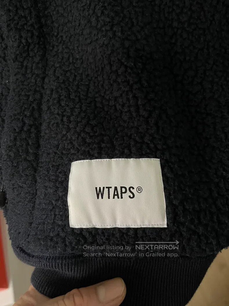 Wtaps Wtaps Pile fleece half zip hoodie Size US M / EU 48-50 / 2 - 3 Thumbnail