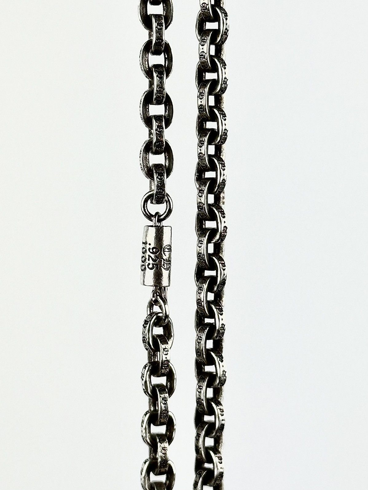 Chrome Hearts Chrome Hearts - Paper Chain - Silver Necklace 18" Size ONE SIZE - 3 Thumbnail