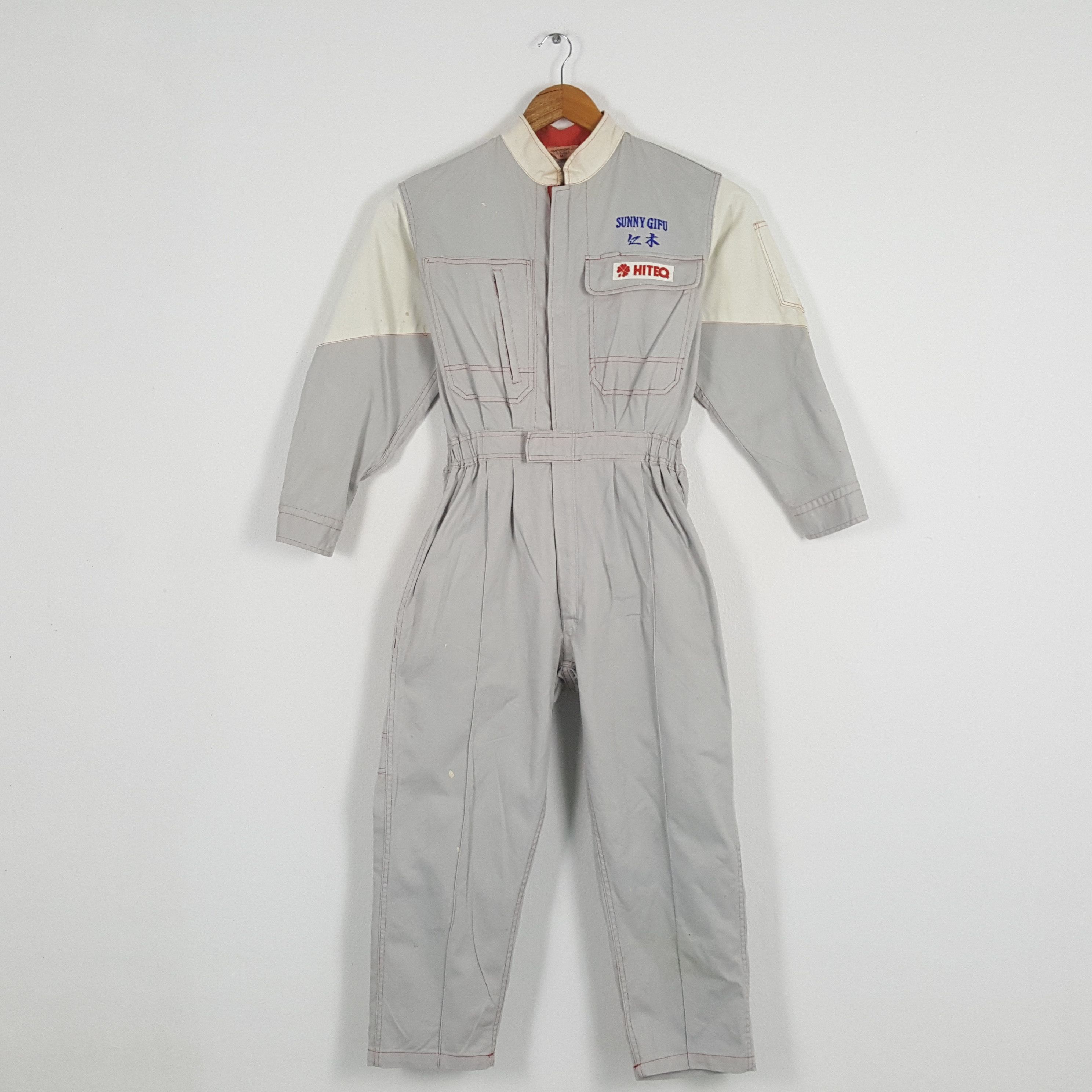 Vintage Vintage NISSAN Japanese Motorsport Racing Coverall Jacket Size US M / EU 48-50 / 2 - 4 Thumbnail