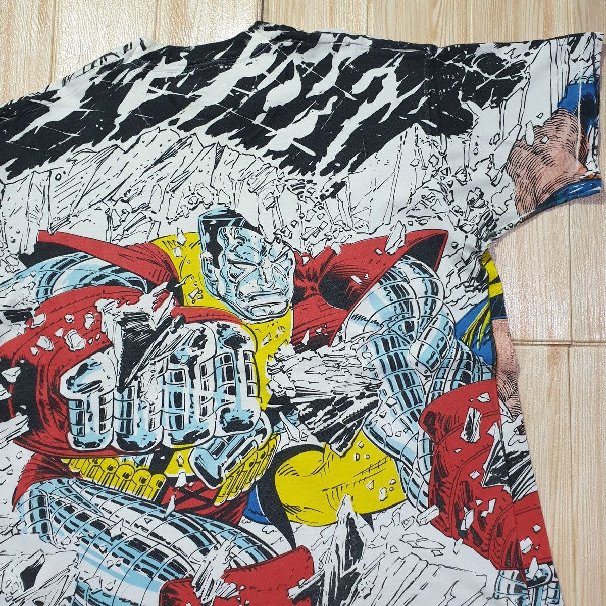 Marvel Comics X-men Megaprint Vintage Comic Images (Wolverine, Bishop) Size US XL / EU 56 / 4 - 6 Thumbnail