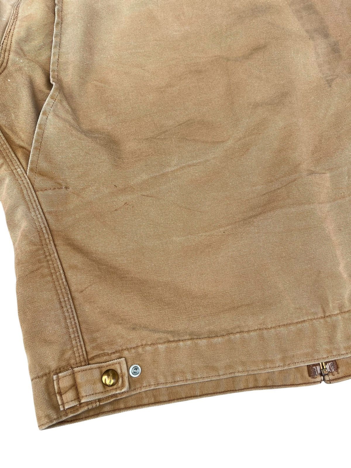 Carhartt Distressed 90s Carhartt Detroit Blanket Lined Senim Jacket Size US L / EU 52-54 / 3 - 21 Thumbnail