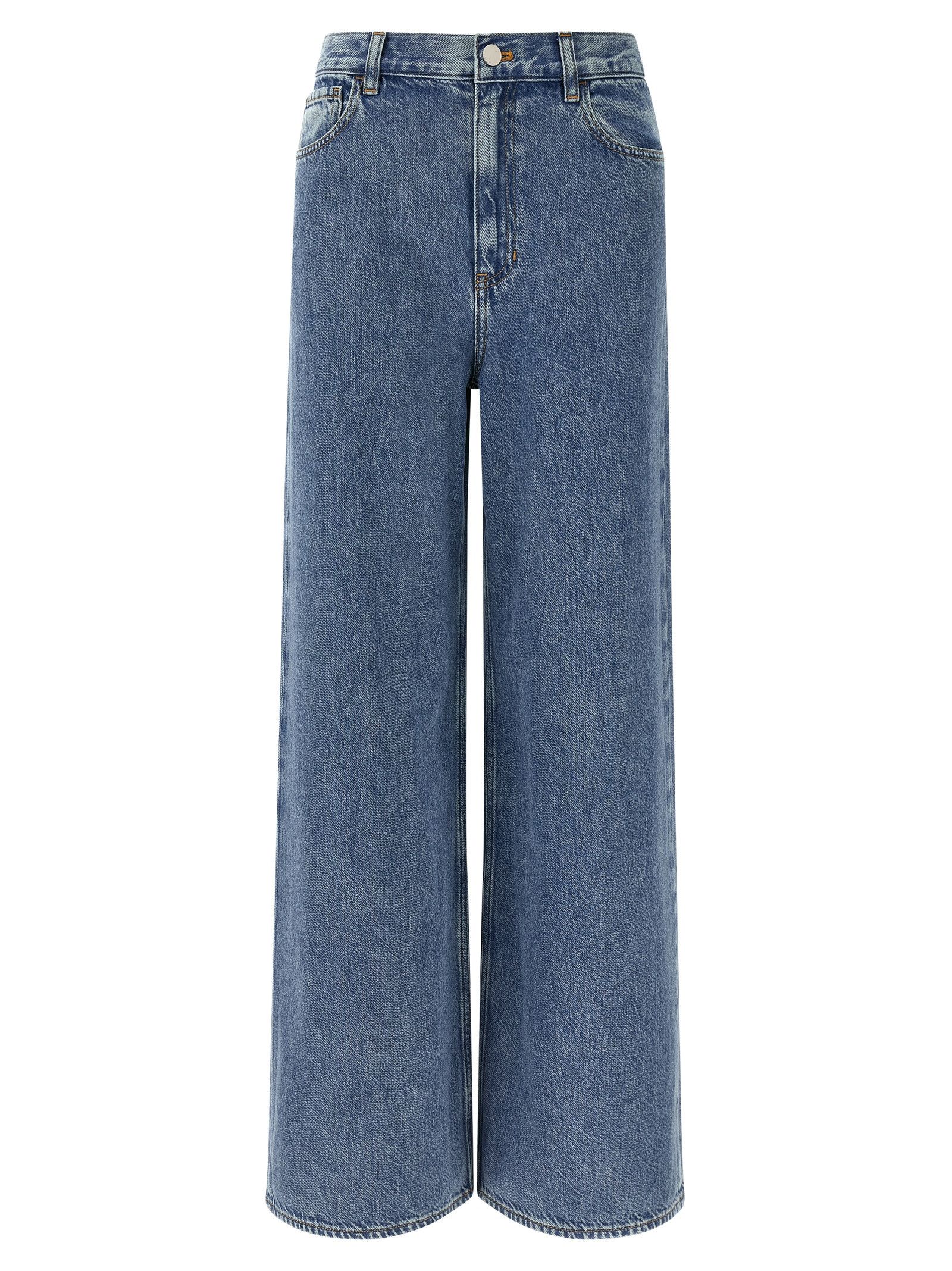 Theory 'High-Waisted Wide-Leg' jeans Size 29" - 1 Thumbnail