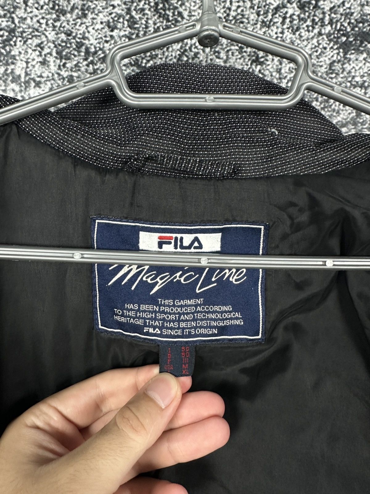 Fila Fila Magic Line Snow Vintage Warm Jacket Ski Outdoor Size 50 Size US L / EU 52-54 / 3 - 8 Thumbnail