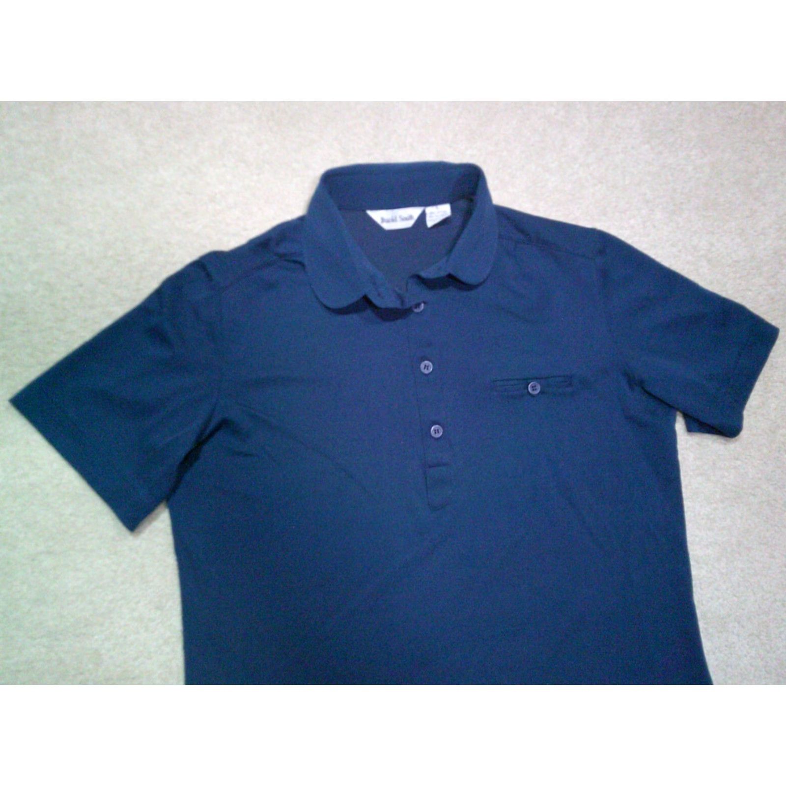 MCM VINTAGE David Smith Polo Shirt Womens Large Blue MCM Size L / US 10 / IT 46 - 3 Thumbnail