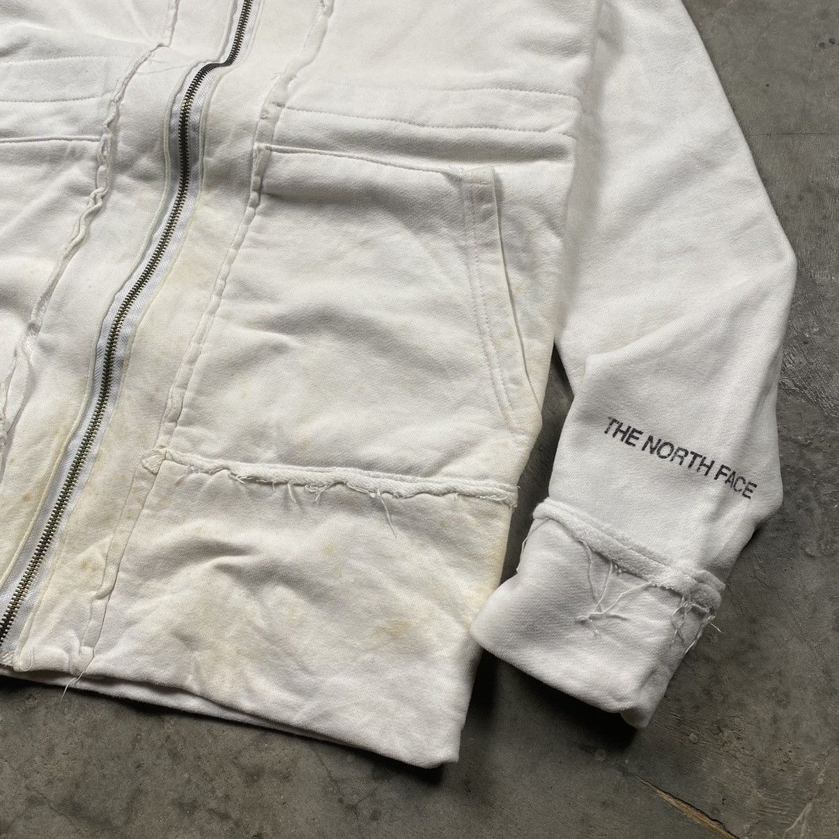 The North Face × Vintage y2k TNF Dress Zip Up Hoodie Jacket Size M / US 6-8 / IT 42-44 - 3 Thumbnail