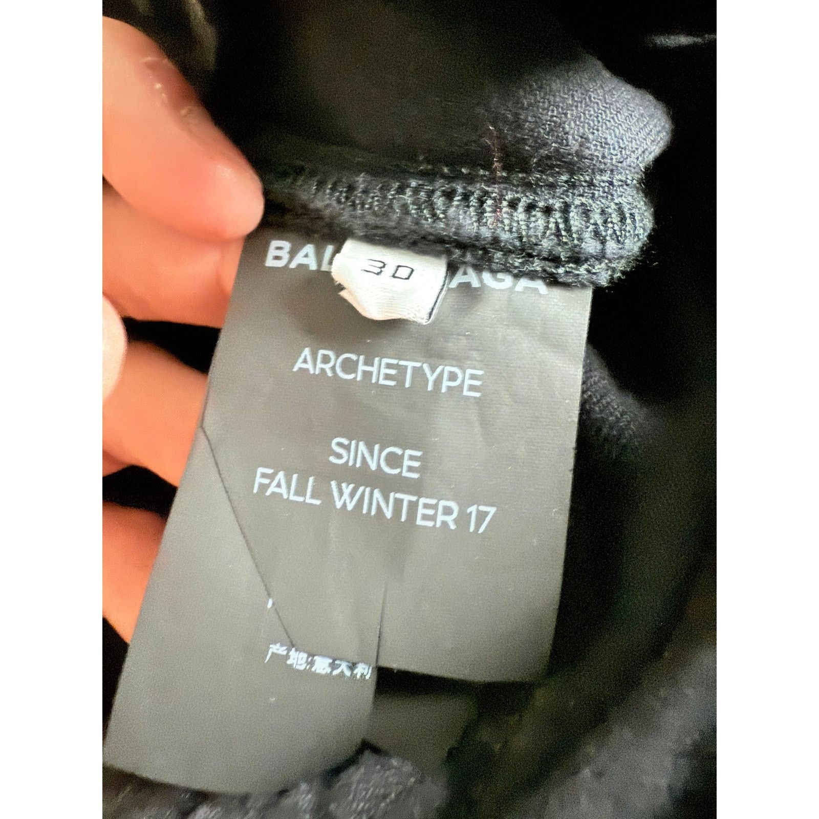 Balenciaga Balenciaga Jeans Black Used 30 Size US 30 / EU 46 - 3 Thumbnail