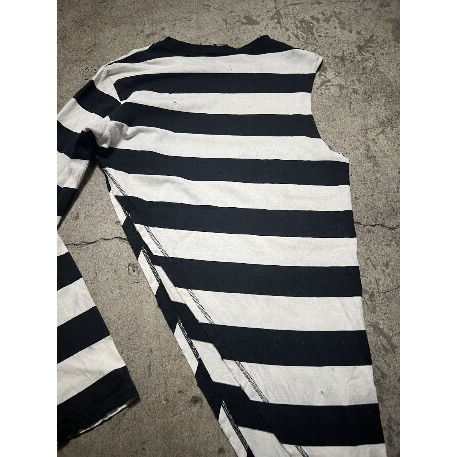 Japanese Brand × Number (N)ine 2005SS "NIGHT CRAWLER" ONE SLEEVE TEE Asymmetric Size 3\ Size US L / EU 52-54 / 3 - 8 Thumbnail