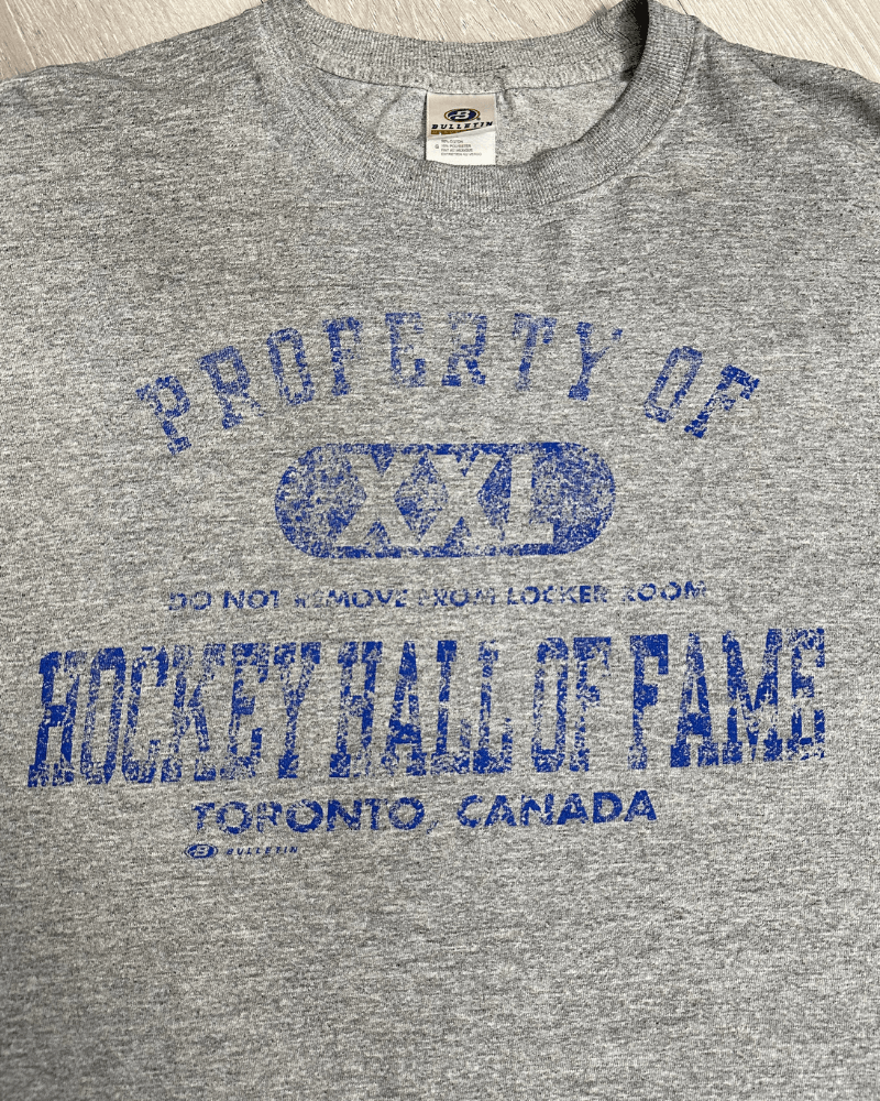 Vintage Vintage Property of Hockey Hall of Fame NHL T-Shirt - Large Size US L / EU 52-54 / 3 - 3 Thumbnail