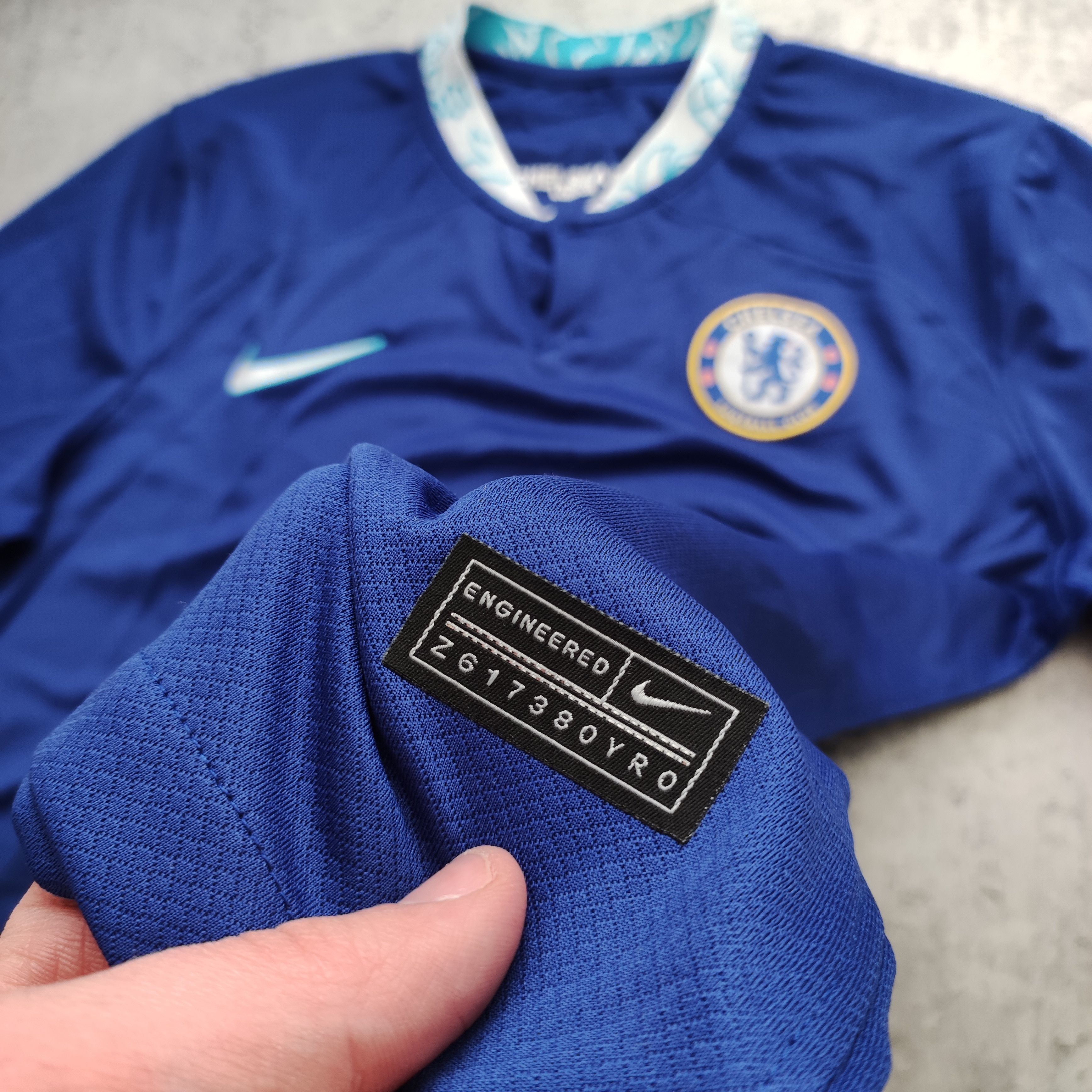 Chelsea Soccer × Nike RARE Nike x Chelsea London 2022 Home Football Jersey Size US L / EU 52-54 / 3 - 5 Thumbnail