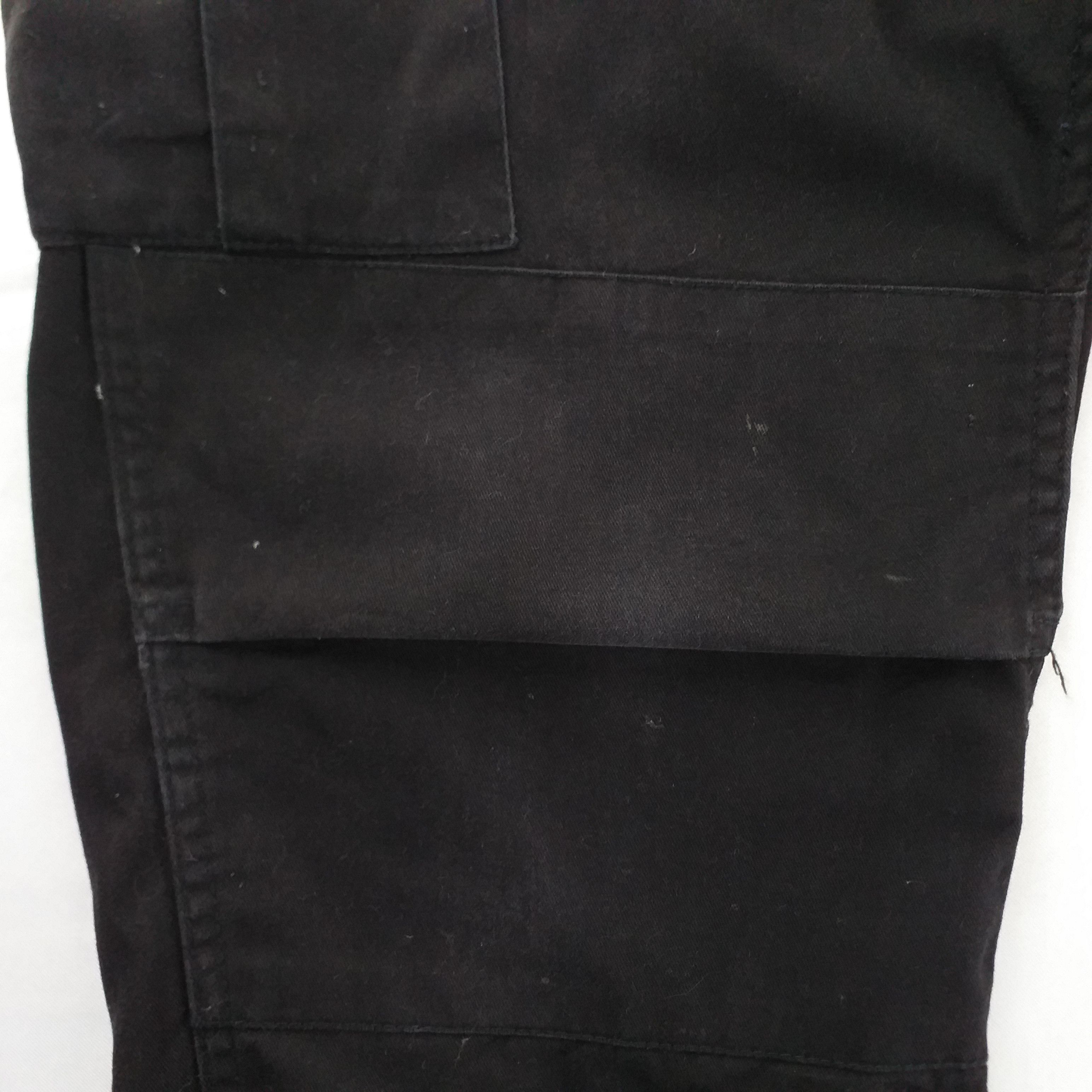 Japanese Brand Black Cargo Multi Pocket Pants -CP052 Size US 31 - 15 Thumbnail