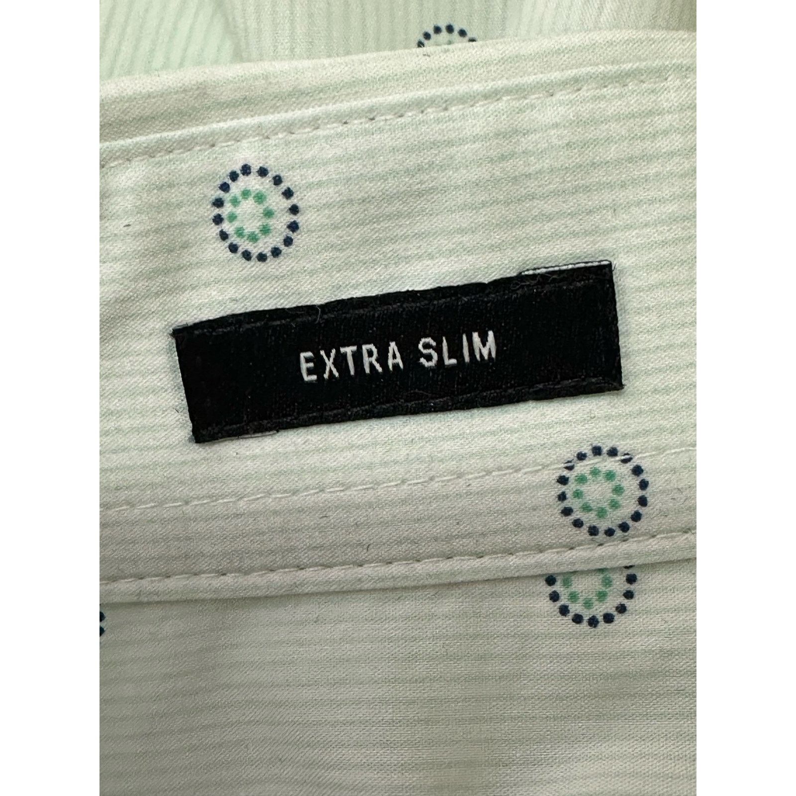 Express Express polka dots button extra slim dress shirt size L Size US L / EU 52-54 / 3 - 4 Thumbnail