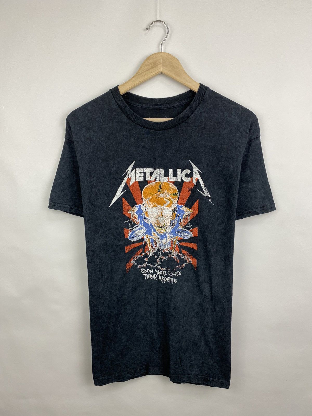 Metallica 🇺🇸 Vtg Y2K Metallica Soon You’ll Please Their Appetite Shirt Size US M / EU 48-50 / 2 - 2 Thumbnail