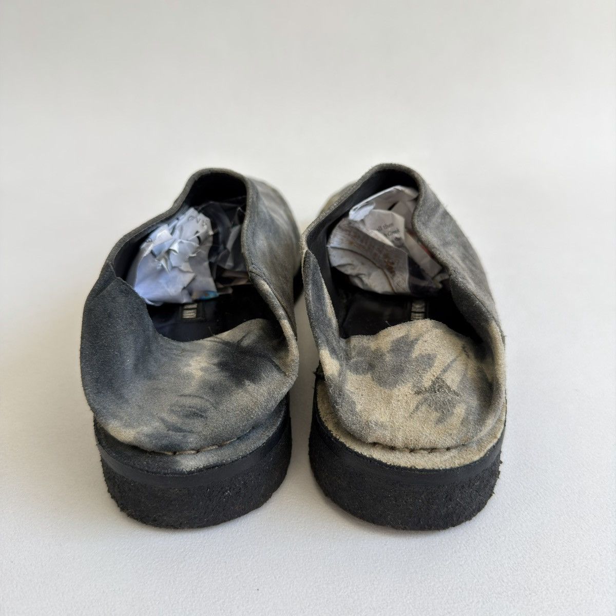 Ann Demeulemeester S/S 01 Tie Dye Suede Loafers / Mules Size US 9 / IT 39 - 17 Thumbnail