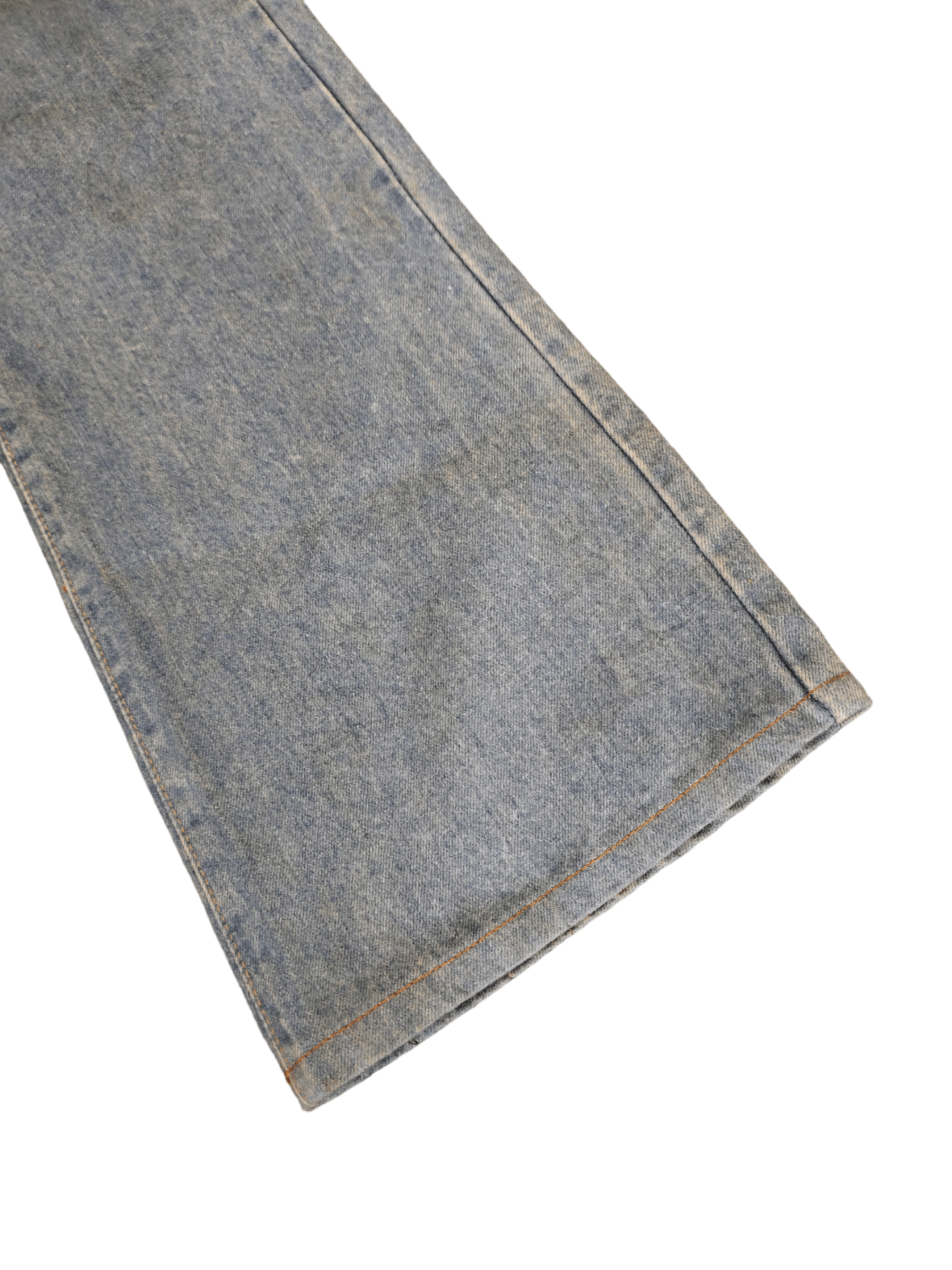 Le Grande Bleu (L.G.B.) Flare Jeans Big John Big-Washing Denim Bootcut 1990s Size US 30 / EU 46 - 8 Thumbnail