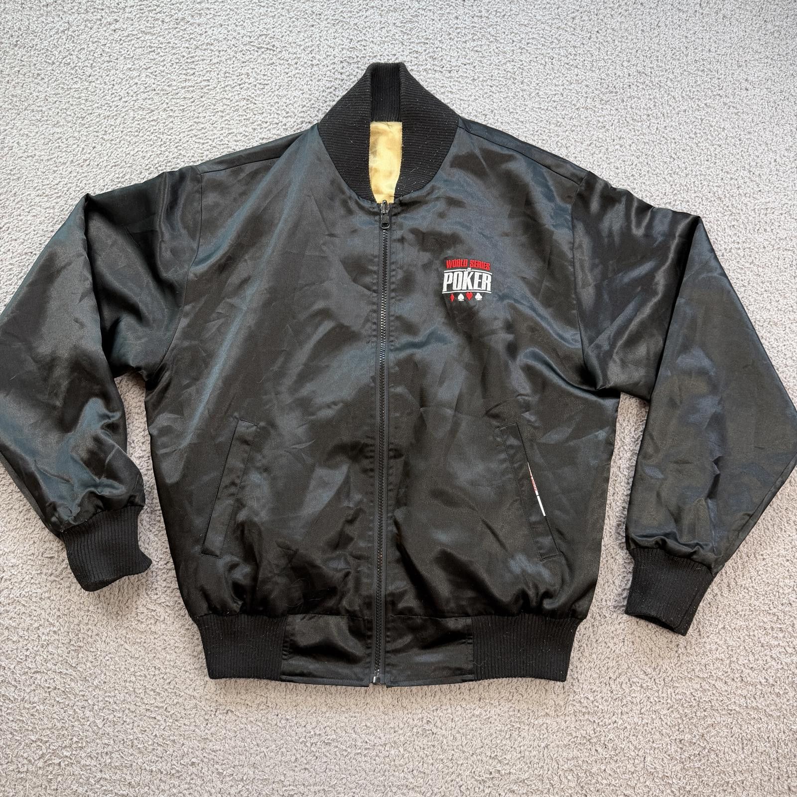 Other World Series Of Poker WSOP Reversible Satin Bomber Jacket Size US S / EU 44-46 / 1 - 2 Thumbnail