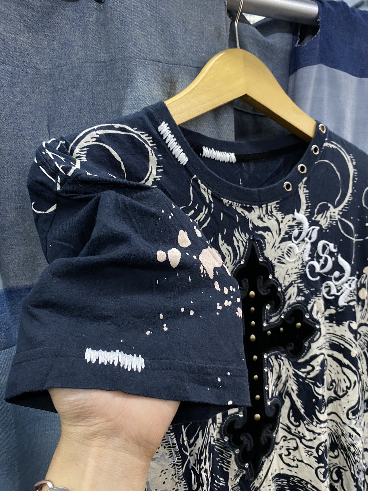 If Six Was Nine × Japanese Brand japanese brand cross fullprint Size US L / EU 52-54 / 3 - 8 Thumbnail