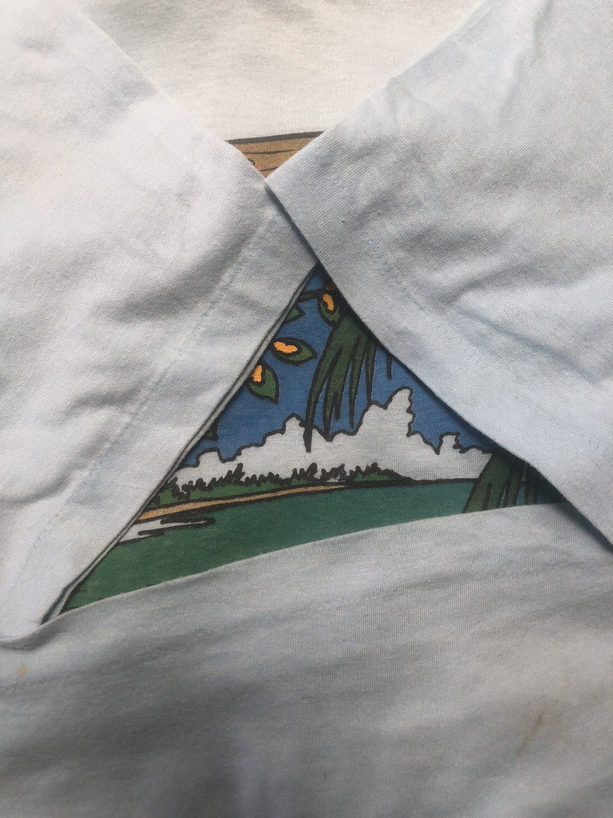 Vintage 90’ Single Stich Puerto Rico Shirt Size US L / EU 52-54 / 3 - 6 Thumbnail