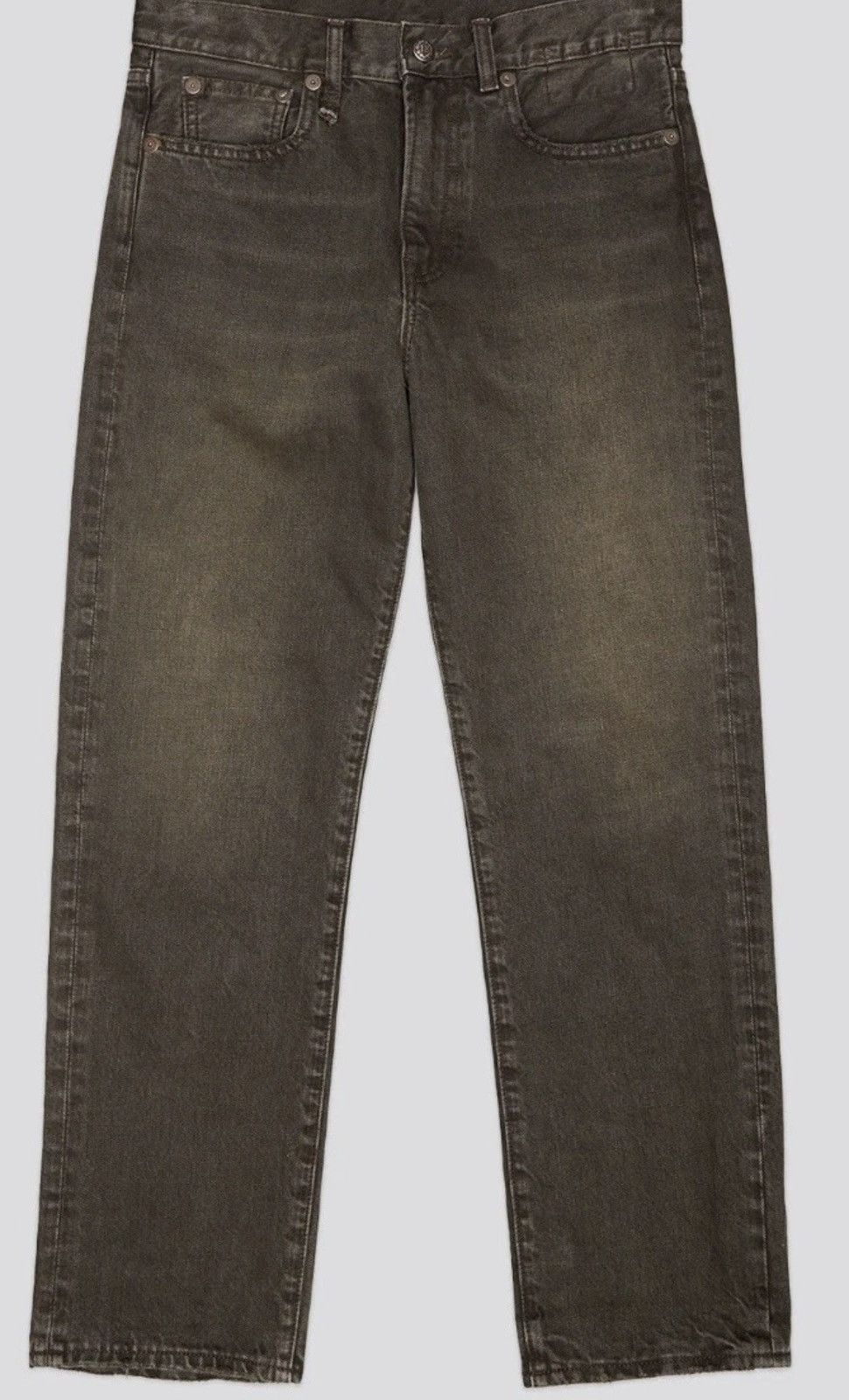 R13 R13 Boyfriend Jeans Vintage Chocolate Brown Size US 33 - 1 Thumbnail