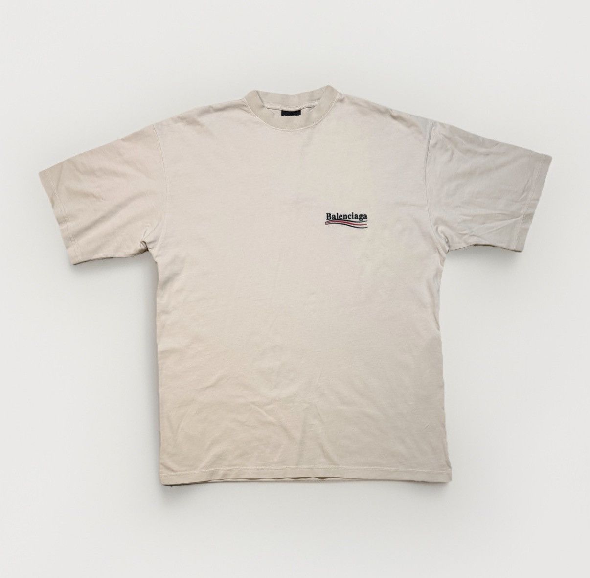 Balenciaga Balenciaga Political Campaign Logo T-Shirt Size US XL / EU 56 / 4 - 2 Thumbnail