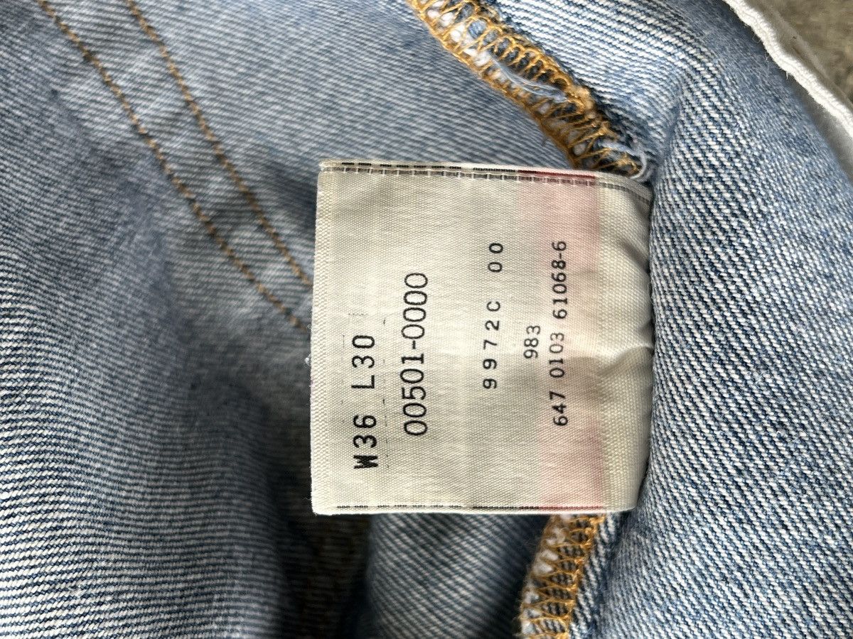 Levi's Vintage 2003 Med. Indigo Levi’s 501 Relaxed Fit Jeans Sz. 36 Size US 36 / EU 52 - 4 Thumbnail