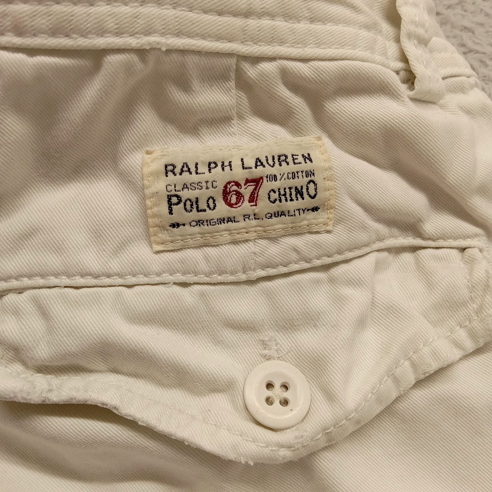 Polo Ralph Lauren Polo Cargo Shorts 33 Men's Ralph Lauren 67 Classic Chino Size US 33 - 3 Thumbnail