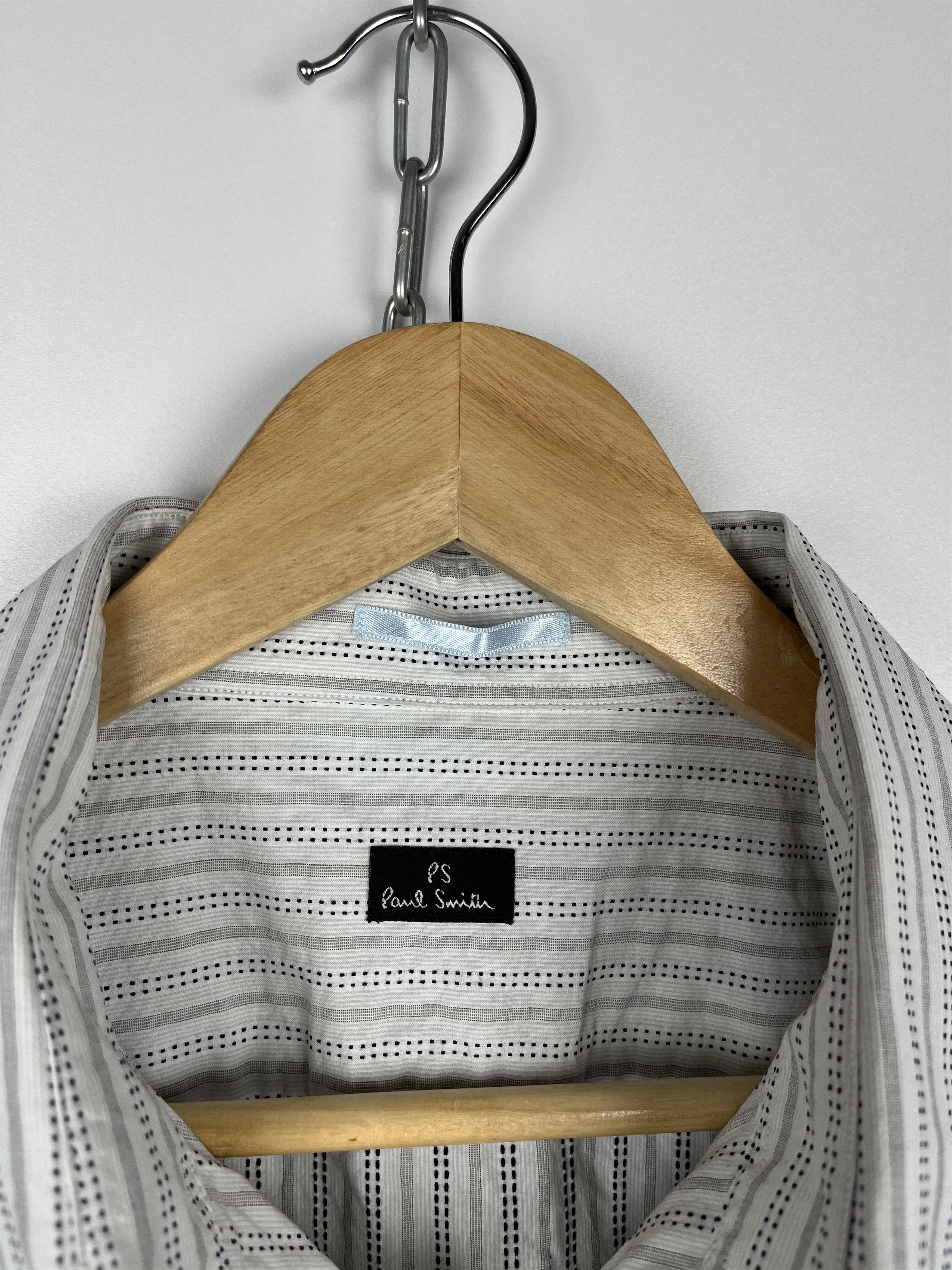 Paul Smith PS Paul Smith Striped Short Sleeve Shirt Size US XXL / EU 58 / 5 - 5 Thumbnail