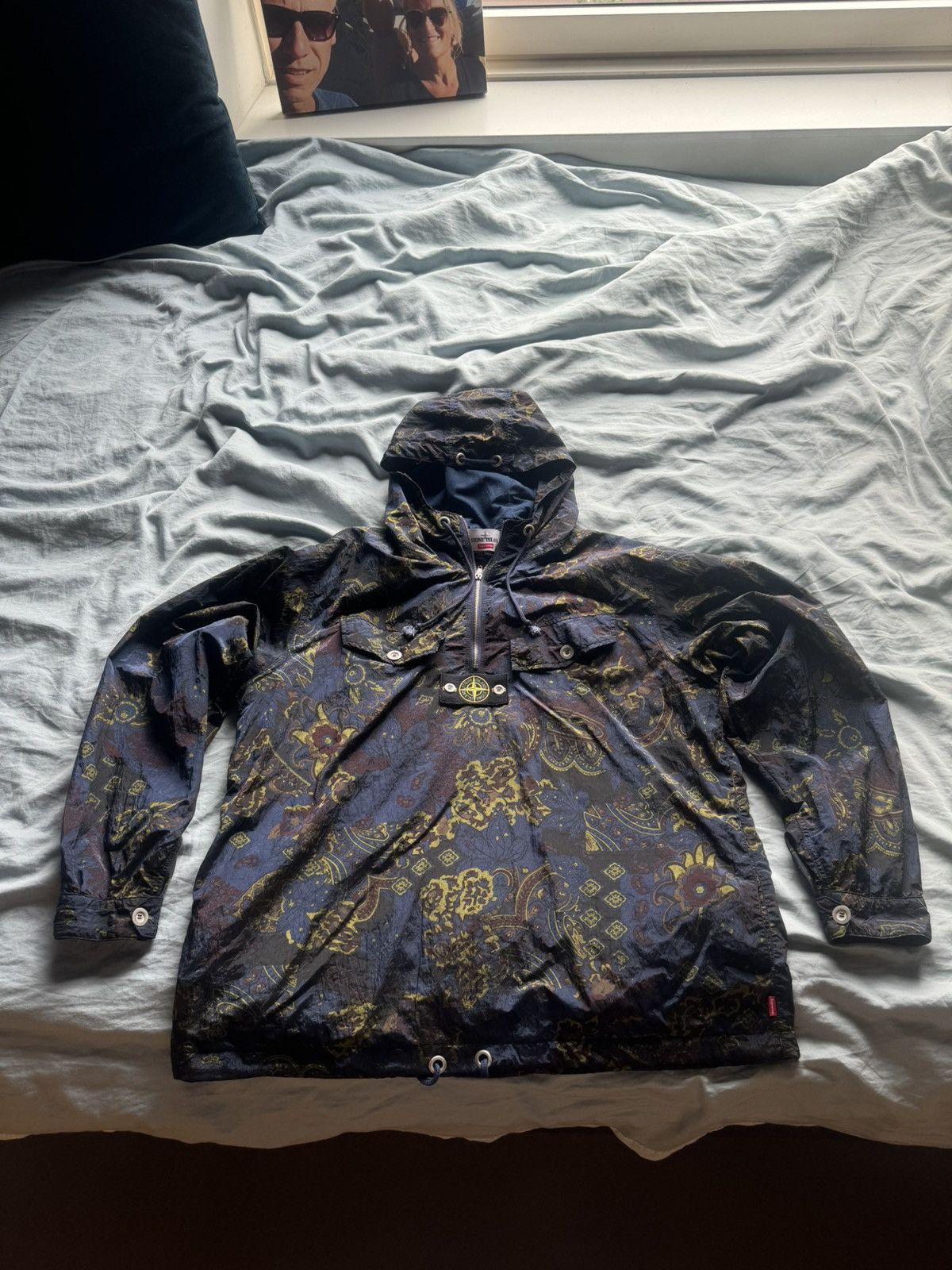 Supreme x stone island anorak online