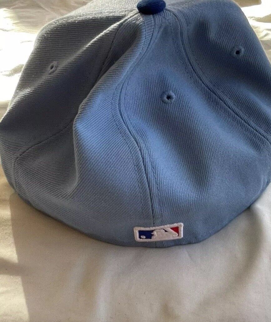 MLB × New Era New Era 59fiffty Texas Rangers White/Blue Men’s Hat Sz 7 Size ONE SIZE - 6 Thumbnail