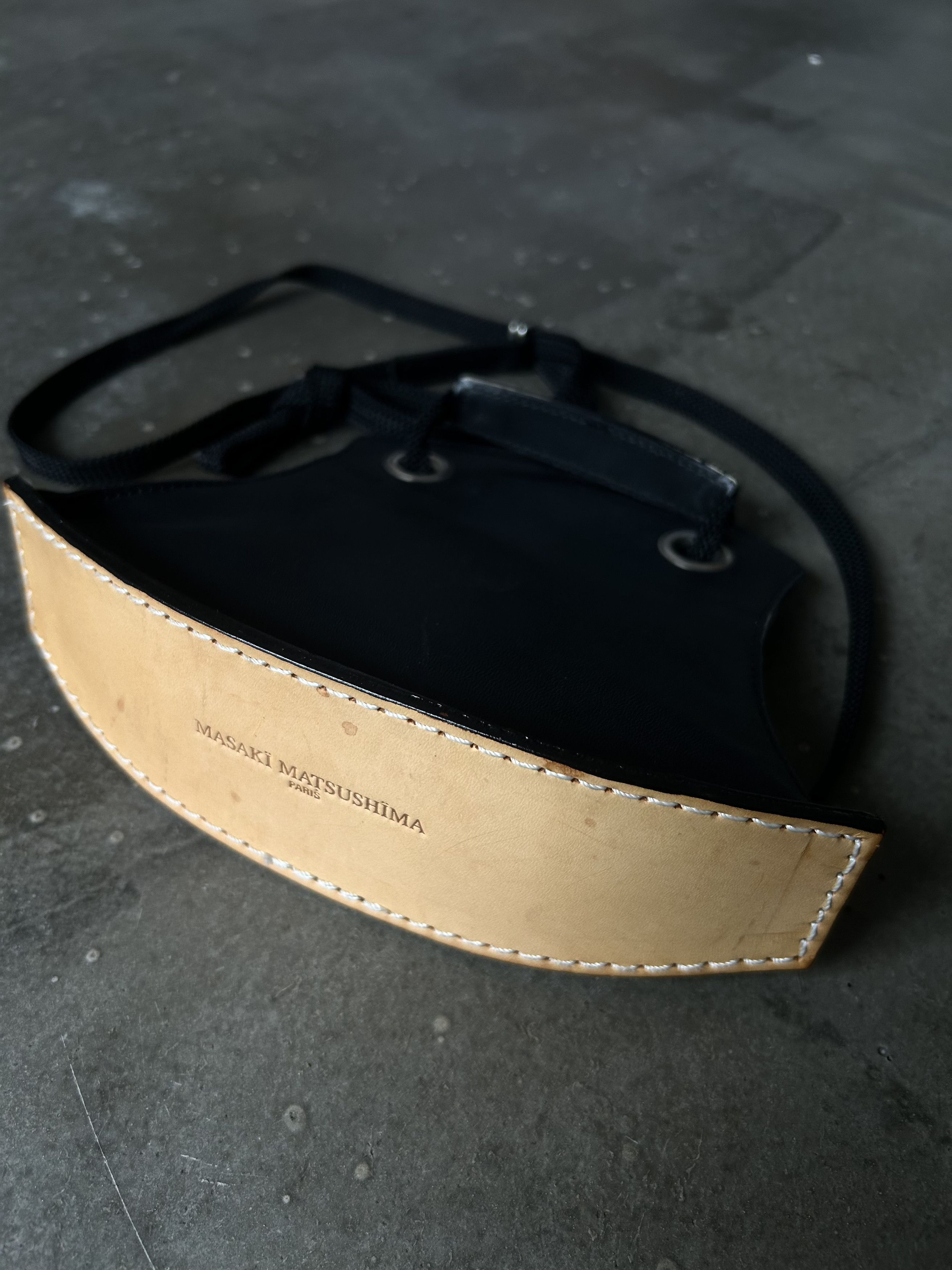 Masaki Matsushima Masaki Matsushima 90s Boat Leather Crossbody Size ONE SIZE - 1 Thumbnail