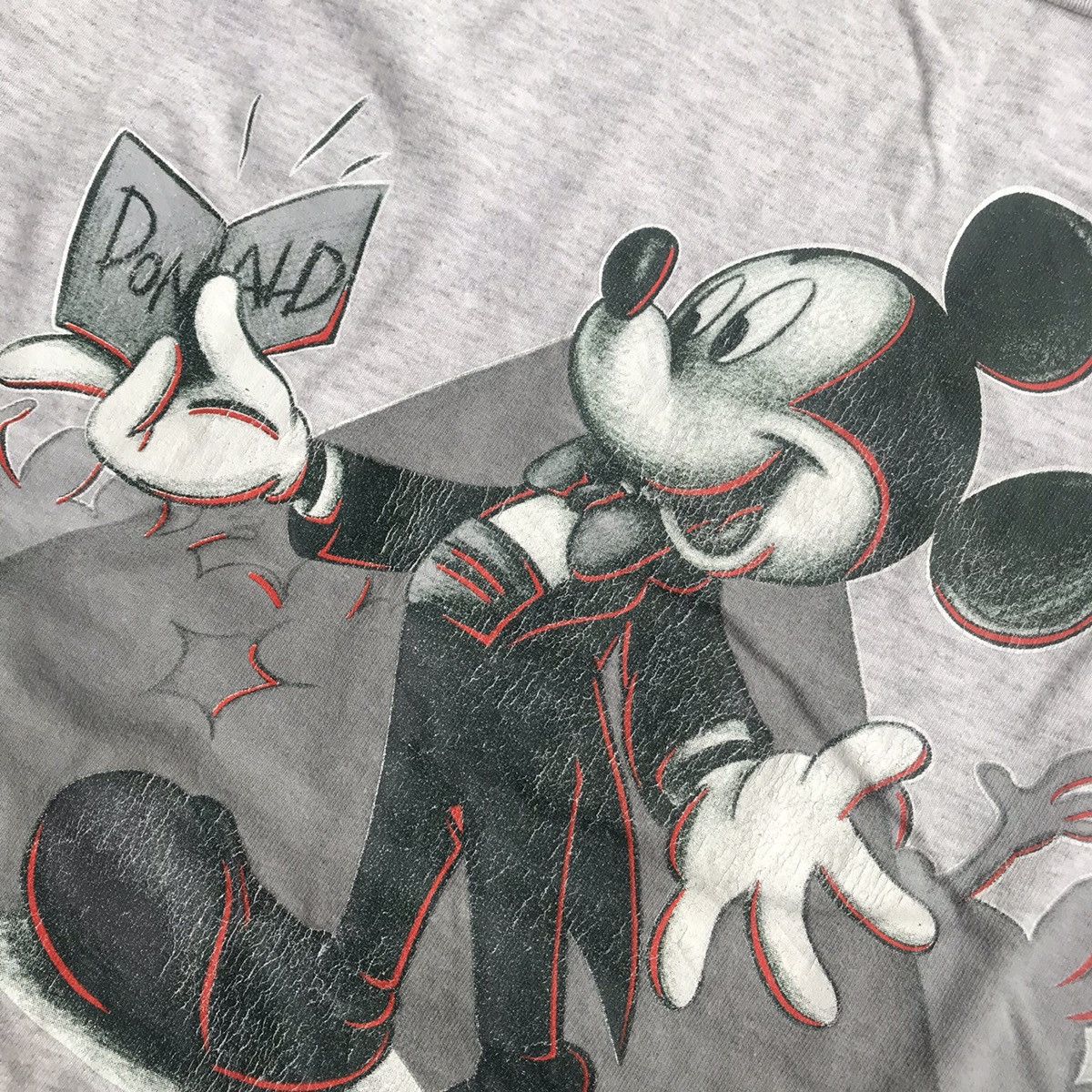 Disney × Mickey Mouse × Vintage T-Shirt Vintage Hollywood Mickey Size US L / EU 52-54 / 3 - 5 Thumbnail