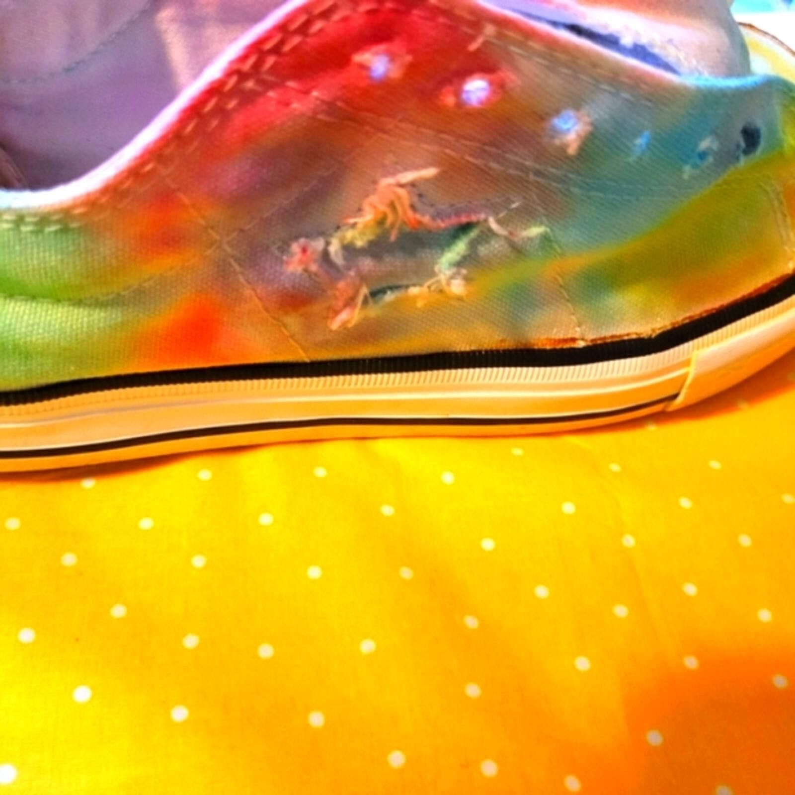 Converse Converse Tie-Dye Multicolor Low Top Sneakers Size US 9 / IT 39 - 4 Thumbnail