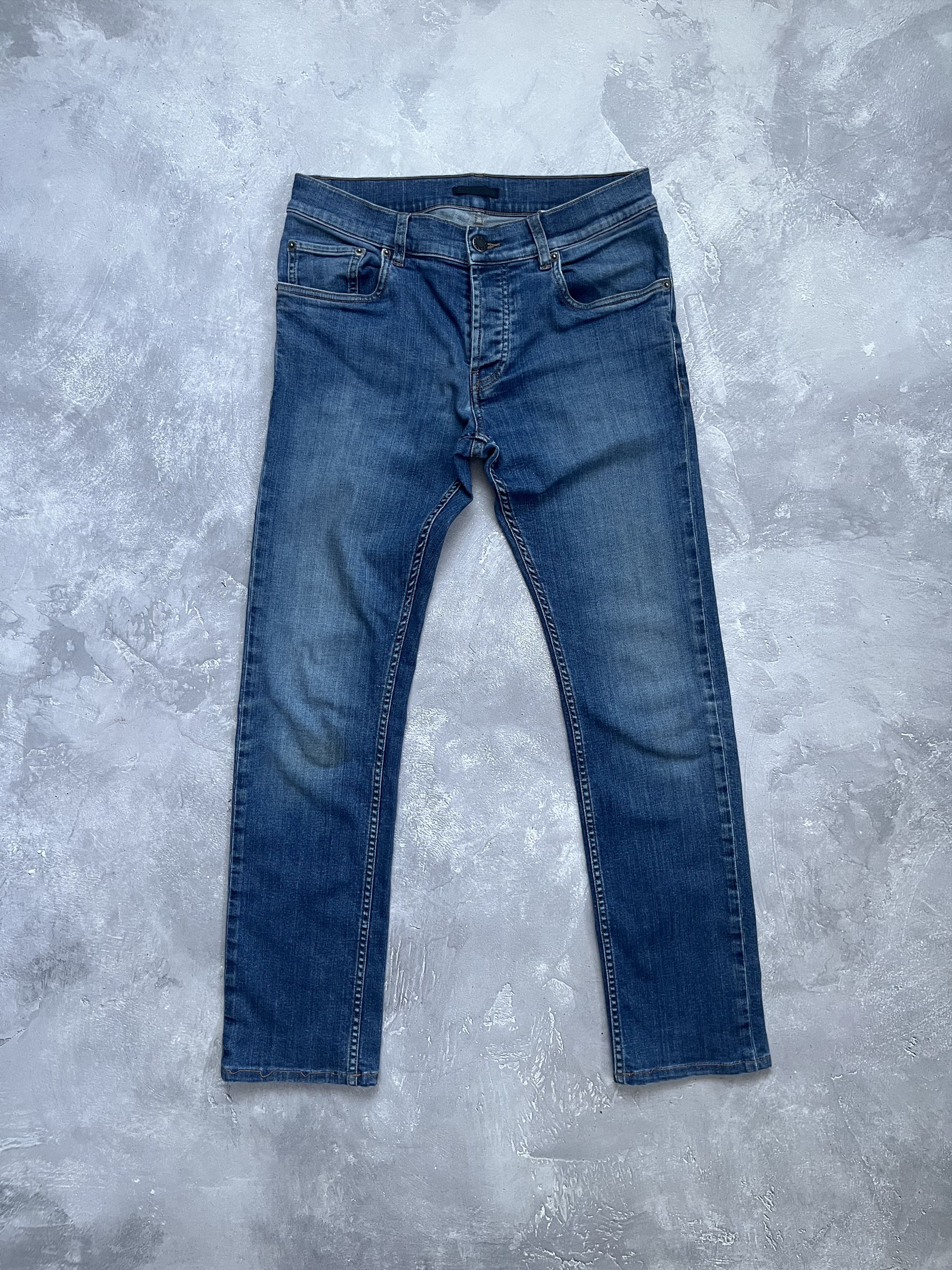Prada Prada Denim Jeans Women Blue Black Tab Size 30 Size 30" / US 8 / IT 44 - 1 Thumbnail